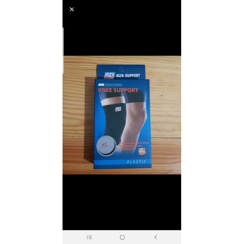 Knee Support Mizuno 100% Original By Mizuno|Deker Lutut/Pelindung Lutut|Badminton