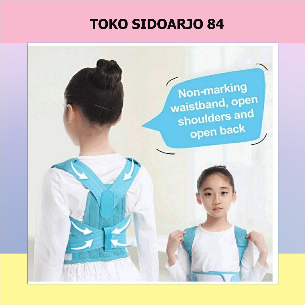 Posture Corrector Electronic Terapi Punggung Postur Bungkuk Elektronik Getaran Led Penyangga Punggung Penegak Punggung Alat Terapi Punggung Alat Penyangga Punggung Penyanggah Punggung Penegak Punggung Anak Penahan Punggung Sabuk Punggung