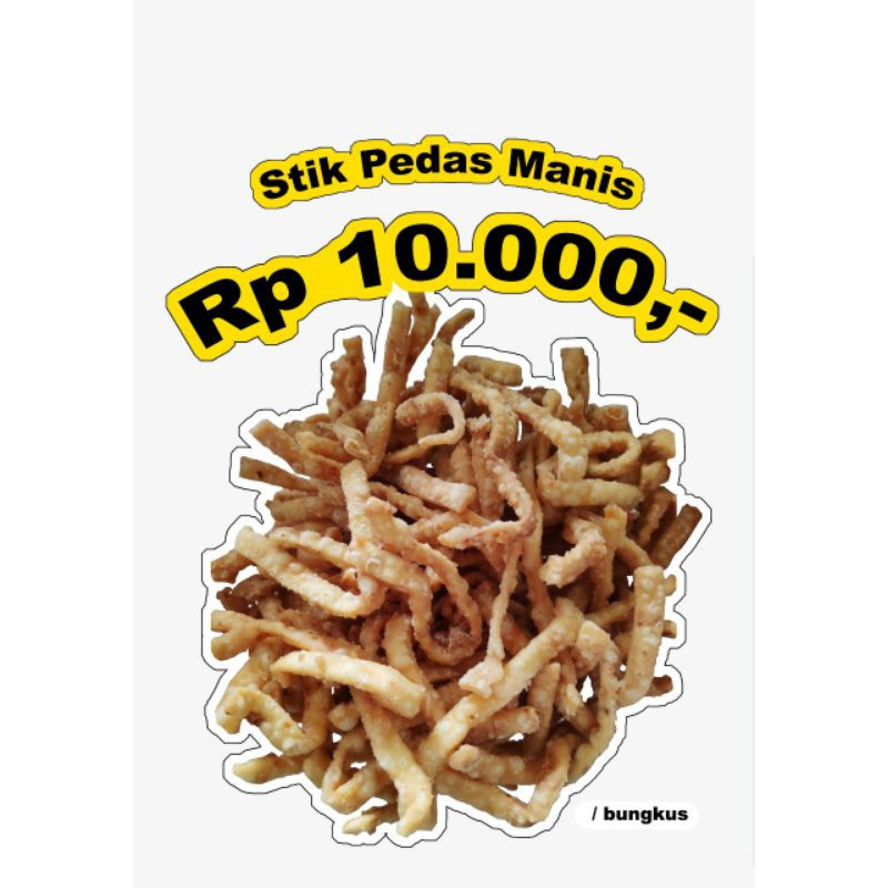 

Stik Pedas Manis 125gr / 250gr - Home Made