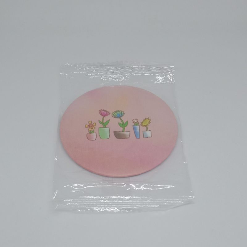 AZAHRA CERMIN KACA BULAT KECIL/DANDAN RIAS/MOTIF KARTUN LUCU/MURAH/MAKE UP/KOSMETIK/COSMETIC