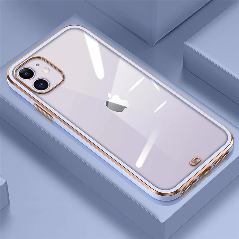 Square Plating Case iPhone 12 Pro Max / Case iPhone 12 Mini / Case iPhone 11 Pro Max / Case iPhone X