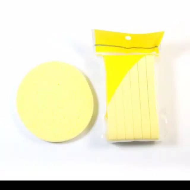 Sponge Stick 12 batang / Compressed Facial Sponge / Spon Kentang Chivey Beauty Grade AAA