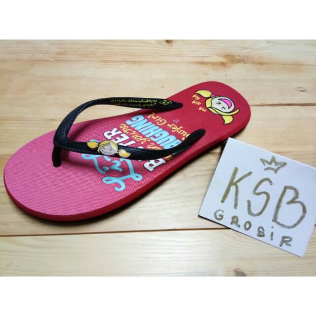 Sandal Wanita Dewasa/Sandal Karakter/Sandal Jepit Ando