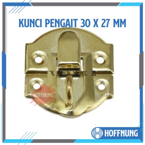 Kunci Pengait Box 30 x 27 mm Gembok Pengait Kotak Perhiasan