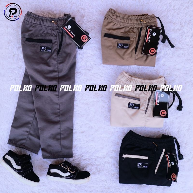 CELANA CHINO ANAK PANJANG LAKI LAKI KAIN TWILL STREET MELAR