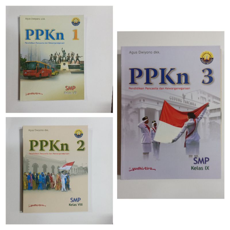 PPKn SMP KELAS 1,2,3 REVISI KURIKULUM 2013 YUDISTIRA