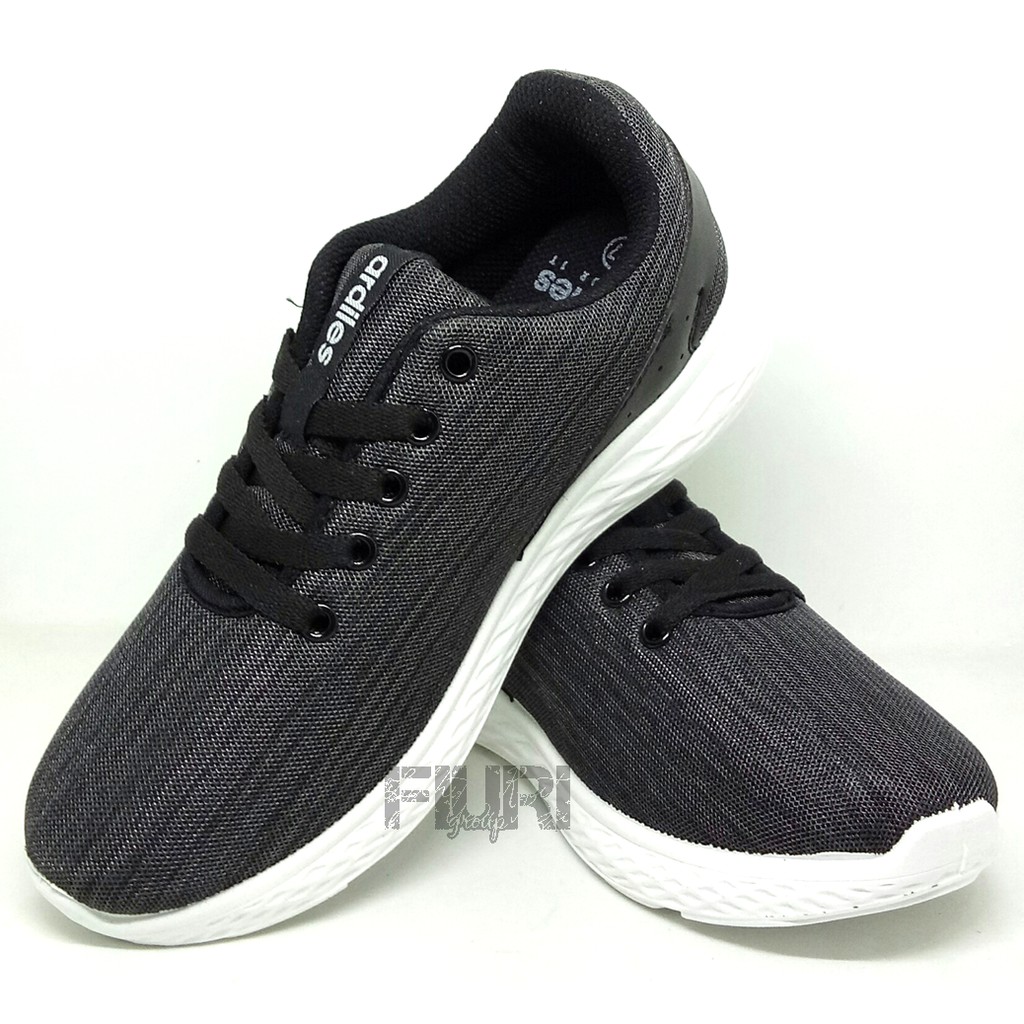 FIURI - ARDILES ORIGINAL - DRESROSA 37-40 HITAM PUTIH - SEPATU KETS WANITA - SEPATU SNEAKERS WANITA - SEPATU OLAHRAGA SPORT WANITA - SEPATU CASUAL - SEPATU JOGGING LARI FITNESS GYM SENAM WANITA-SEPATU ANAK PEREMPUAN CEWEK-SEPATU SEKOLAH BERTALI SD SMP SMA