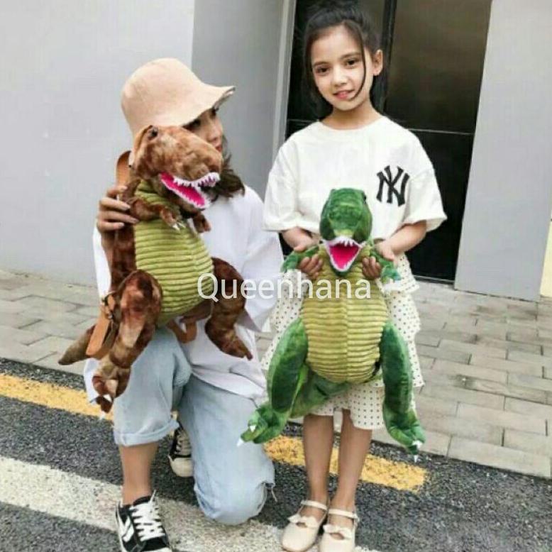 Tas Ransel Dinosaurus / Backpack Dinosaurus / Tas Boneka Anak Laki Laki