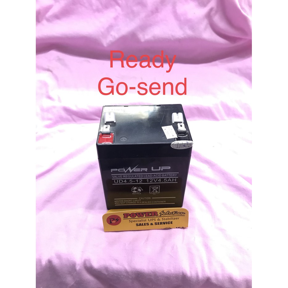 Battery Power up 12V 4.5Ah Baterai ups 12V 4 5Ah aki ups 12V 4 koma 5