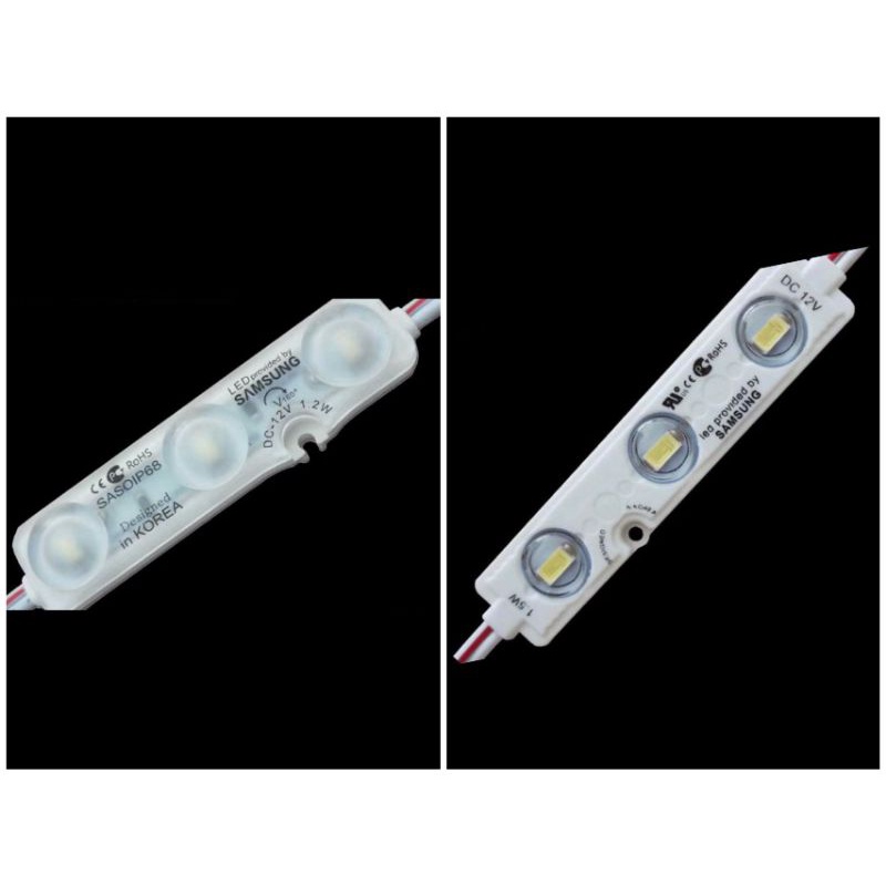 lampu led modul samsung 3mata 3 mata led module reklame 1,5w 1.5w 1,5 watt