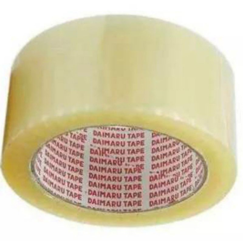 

LAKBAN BENING DAIMARU ISOLASI 2 INCH TRANSPARAN / COKLAT