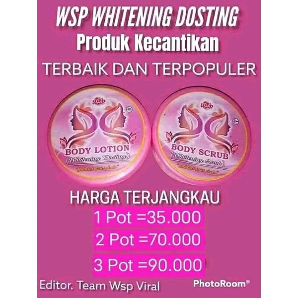 WSP WHITENING DOSTING