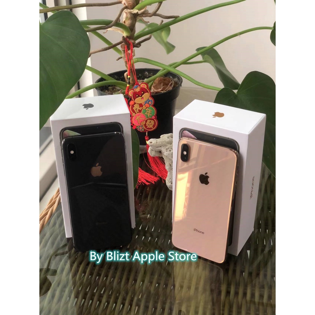 iPhone Xs Max 256GB All Sim Silent Fullset Original Second Mulus100% 3utools All Green (Garansi 1 Tahun)