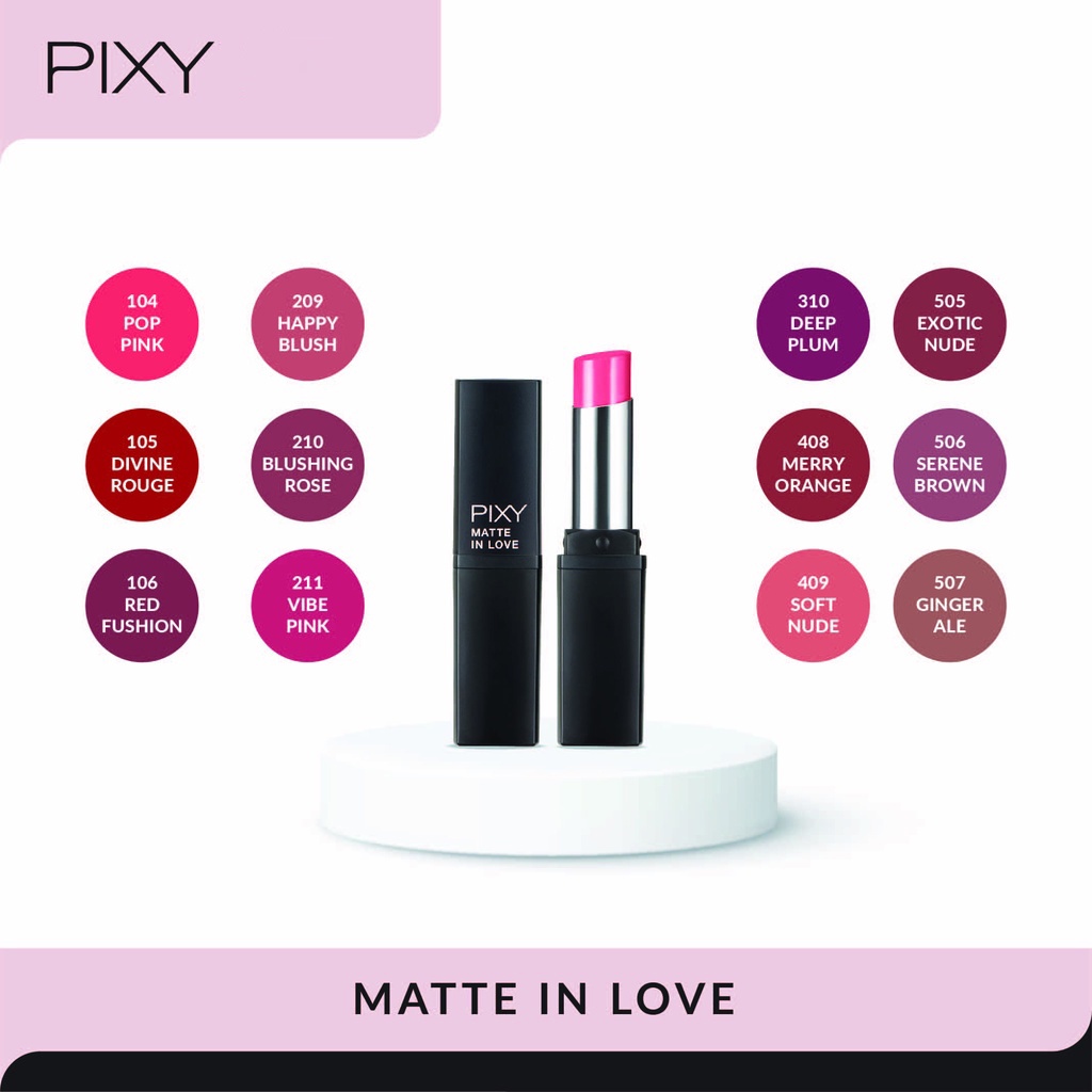 PIXY Lipstick Matte In Love