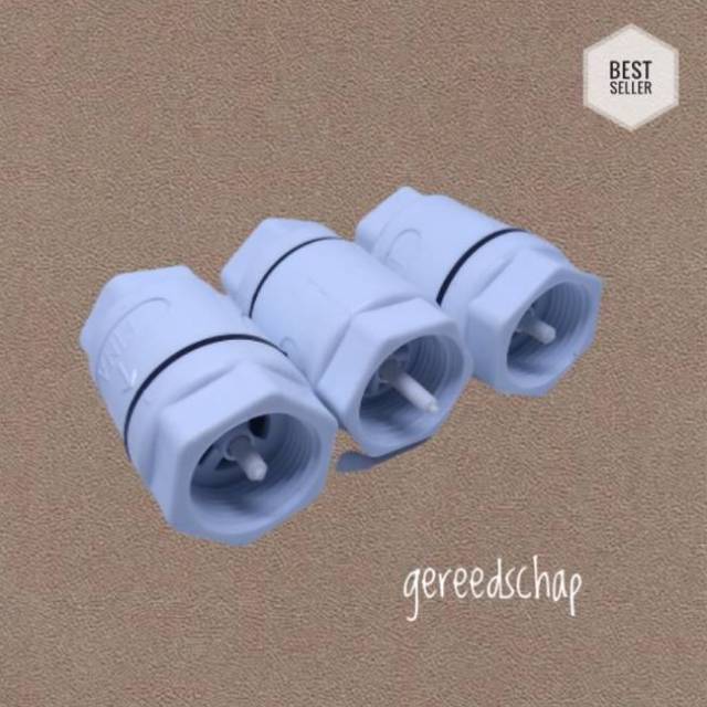 Tusen Klep PVC 3/4" / Toosen