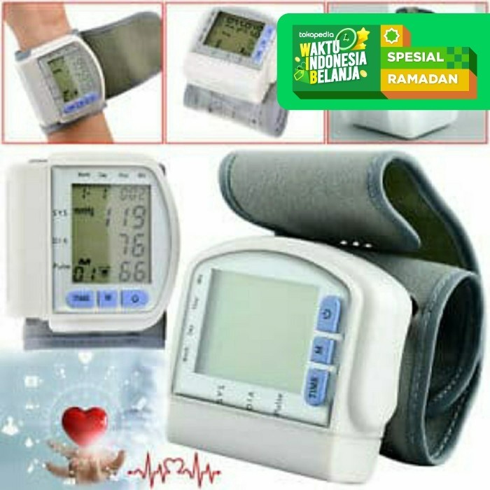 Tensi darah digital /Tensimeter / Blood Pressure Monitor CK-102S
