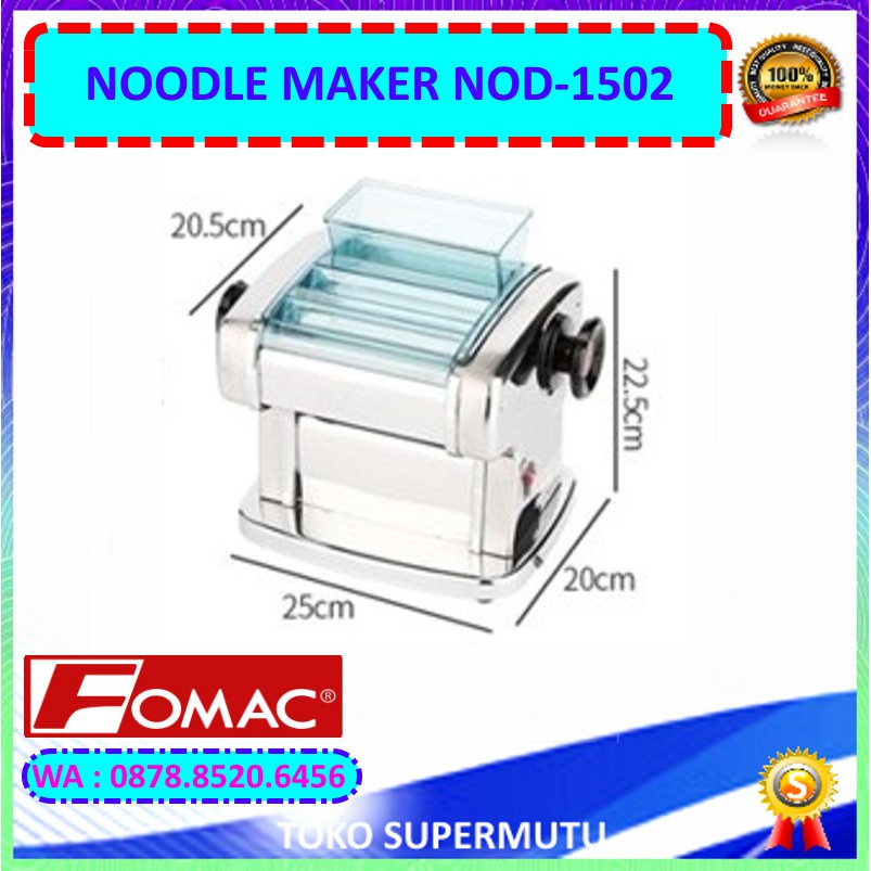 Mesin Pembuat Mie NOD-1502 FOMAC