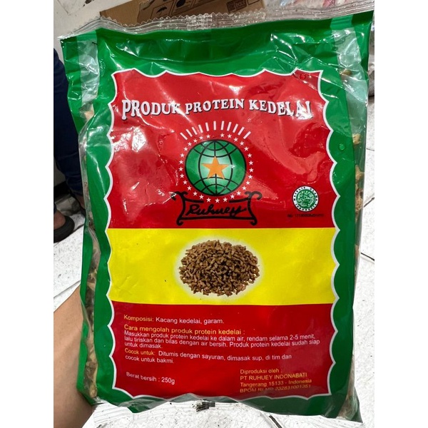

Ruhuey protein nabati 250 GR Halal