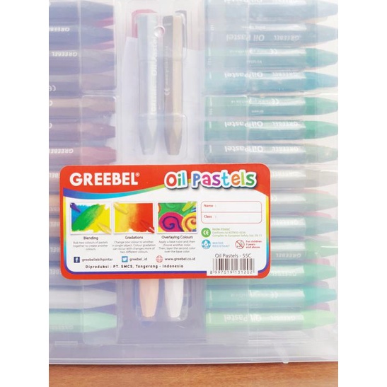 

➳ Crayon / Oil Pastel Grebel 55 Warna ❇