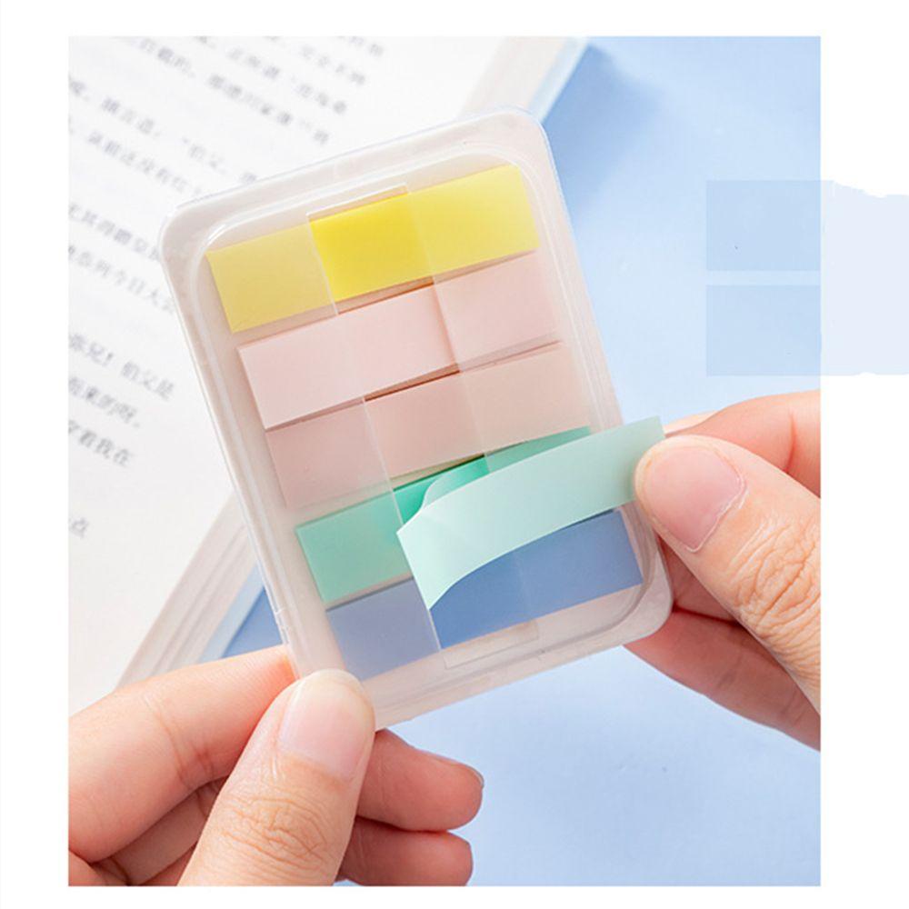 Row 125 Lembar Sticky Note / Memo Pad / Pembatas Buku Motif Morandi Untuk Stationery Kantor