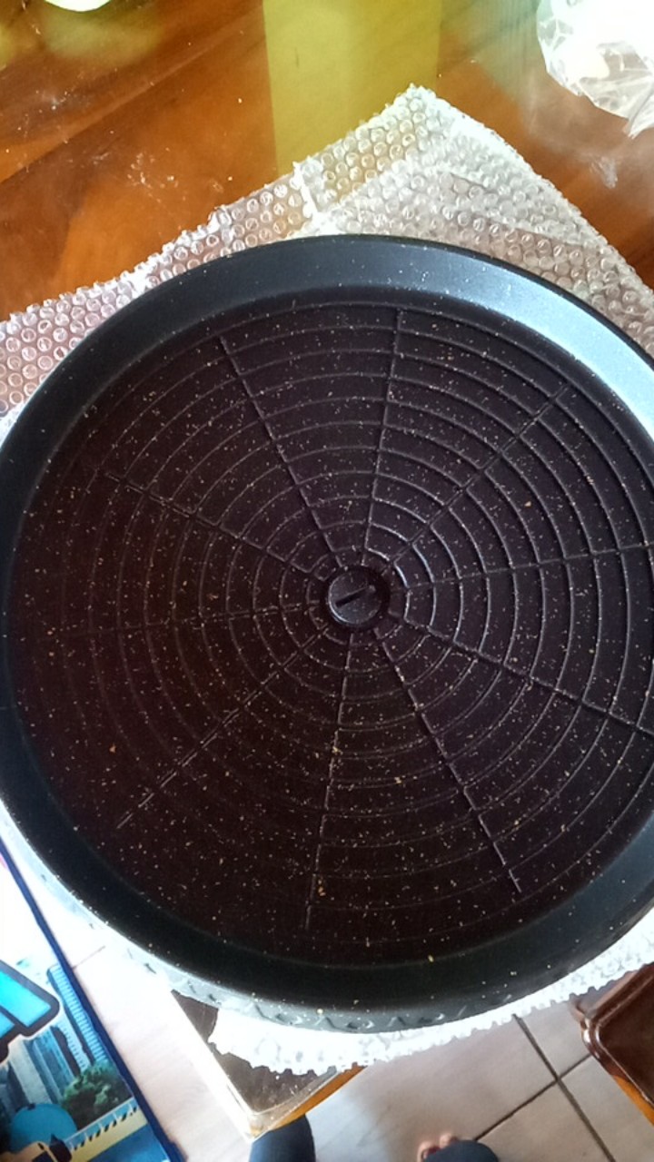 Bbq Round Grill / Bulgogi Pan Panggangan Bulat / Alat Panggang Barbeque 4518/8930