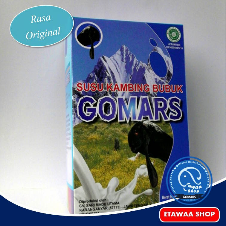 

Susu Kambing Etawa Gomars Vanila Original untuk Tulang dan Sendi