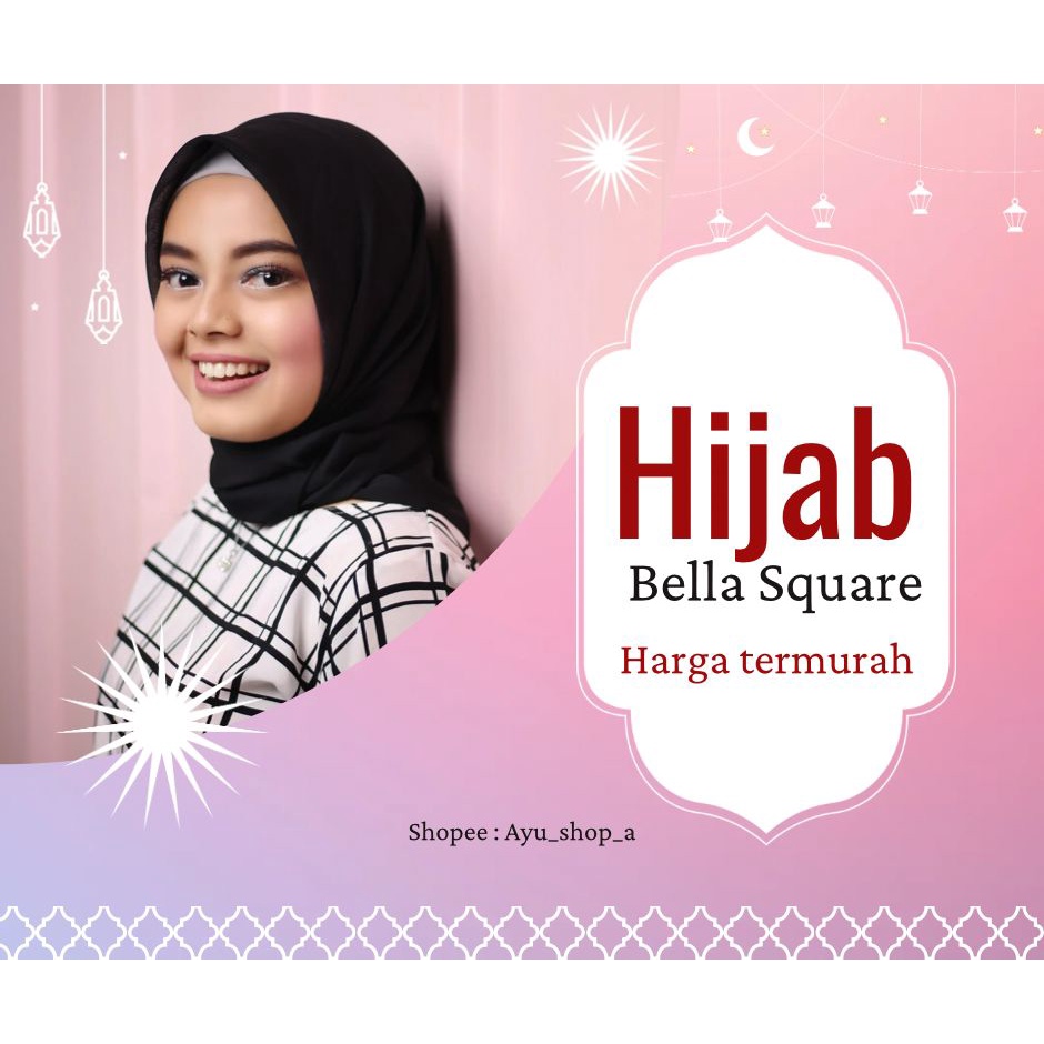 Kerudung Bella Square Premium Hijab