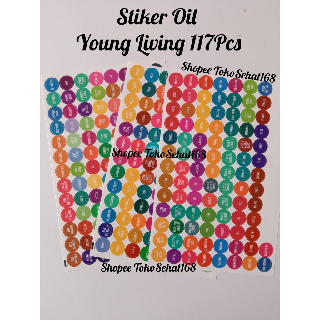 

Stiker Botol Untuk Essential Oil 15ml dan 5ml Isi 117pcs Dalam 1 Lembar