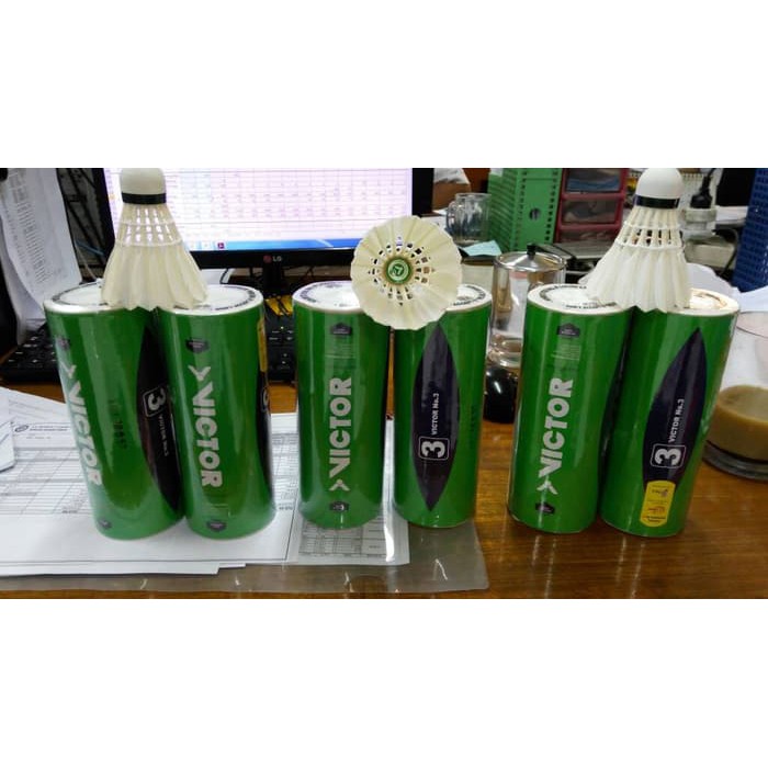 Shuttlecock - Badminton - Badminton Lainnya Kok Victor No.3 Promo