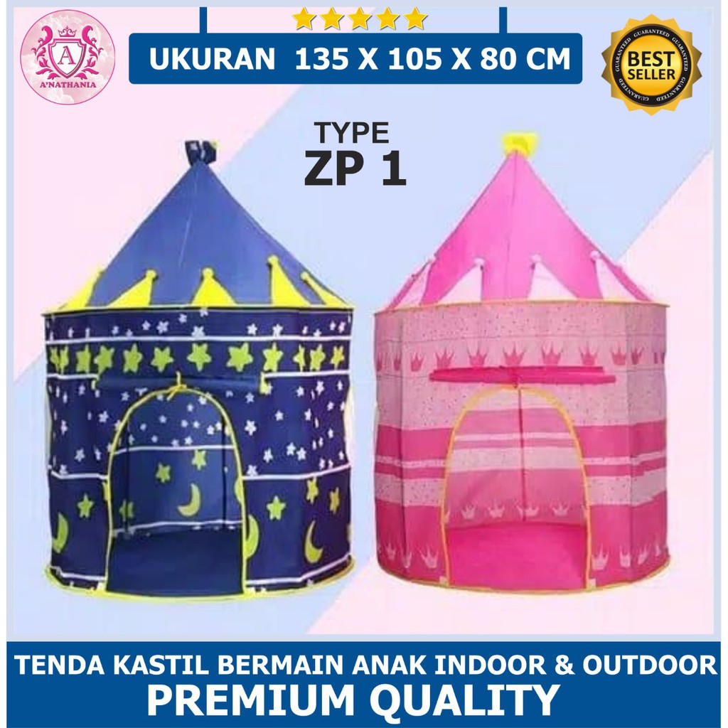 wilyah makassar / tenda anak impor. kids ranga kuat modil castle