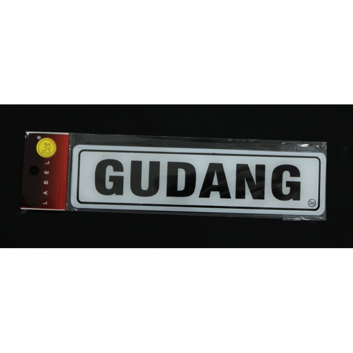 

Grosir PAPAN LABEL AKRILIK TULISAN RUANG GUDANG