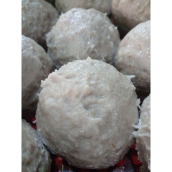 

Baso beranak bercucu isian full daging cincang ditambah baso banyak murah