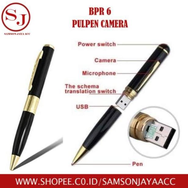 Pulpen Kamera SPY cam Kamera pengintai berbentuk pulpen kamera cctv