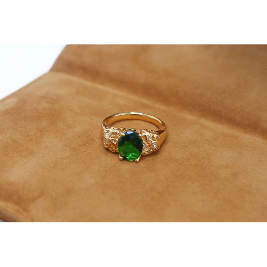 NEW! Cincin Xuping Gold Perhiasan Fashion Permata Mewah / Bisa COD