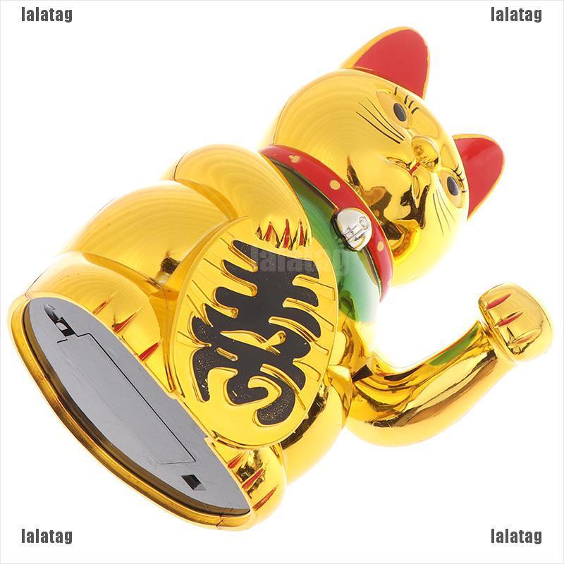 (Lala) Pajangan Kucing Keberuntungan Cina Ukuran 8 &quot;