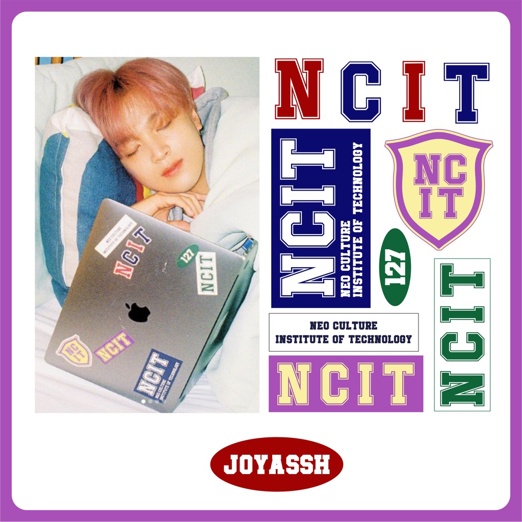 NCIT 127 UNIVERSITY STICKER / STICKER NCT 127