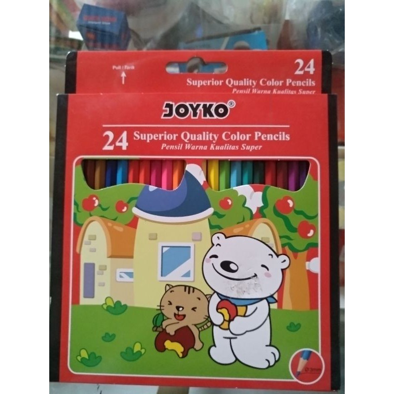 

pensil warna joyco 24 warna