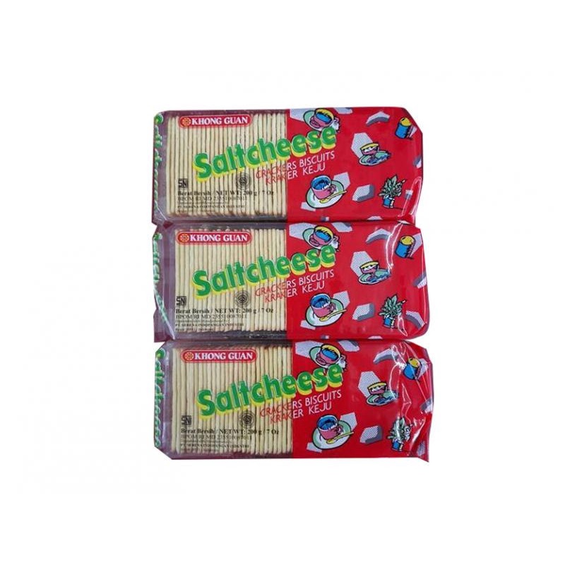 

Saltcheese 200gr Khong Guan Biskuit Original
