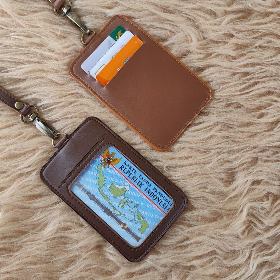 

LANGSUNG KIRIM.. Id Card Kulit Name Tag Kulit Card Holder Termurah
