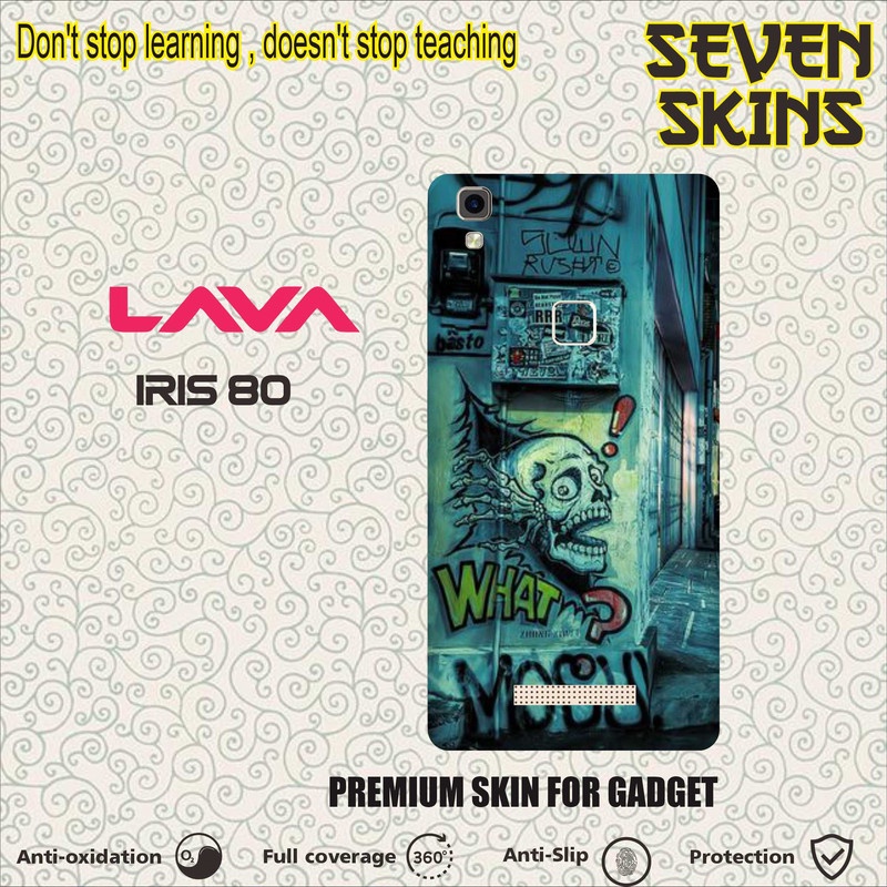 SKIN HANDPHONE  LAVA IRIS 80 GRAFITY