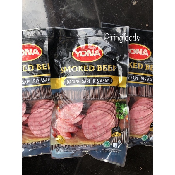 

YONA SMOKED BEEF DAGING ASAP 250g