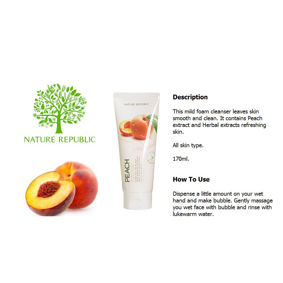 NATURE REPUBLIC Fresh HERB Cleansing Foam