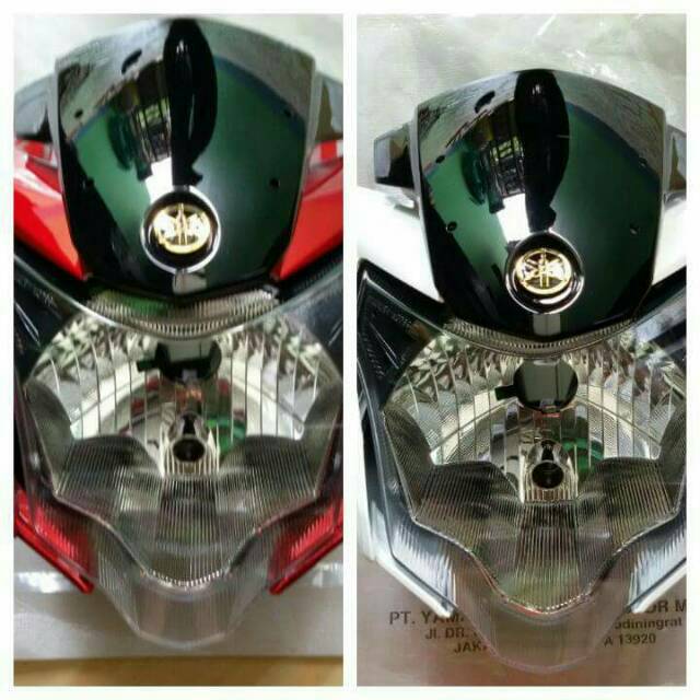 Jual HEADLAMP atau LAMPU DEPAN NEW VIXION ADVANCED atau NVA LENGKAP ORIGINAL YAMAHA INDONESIA