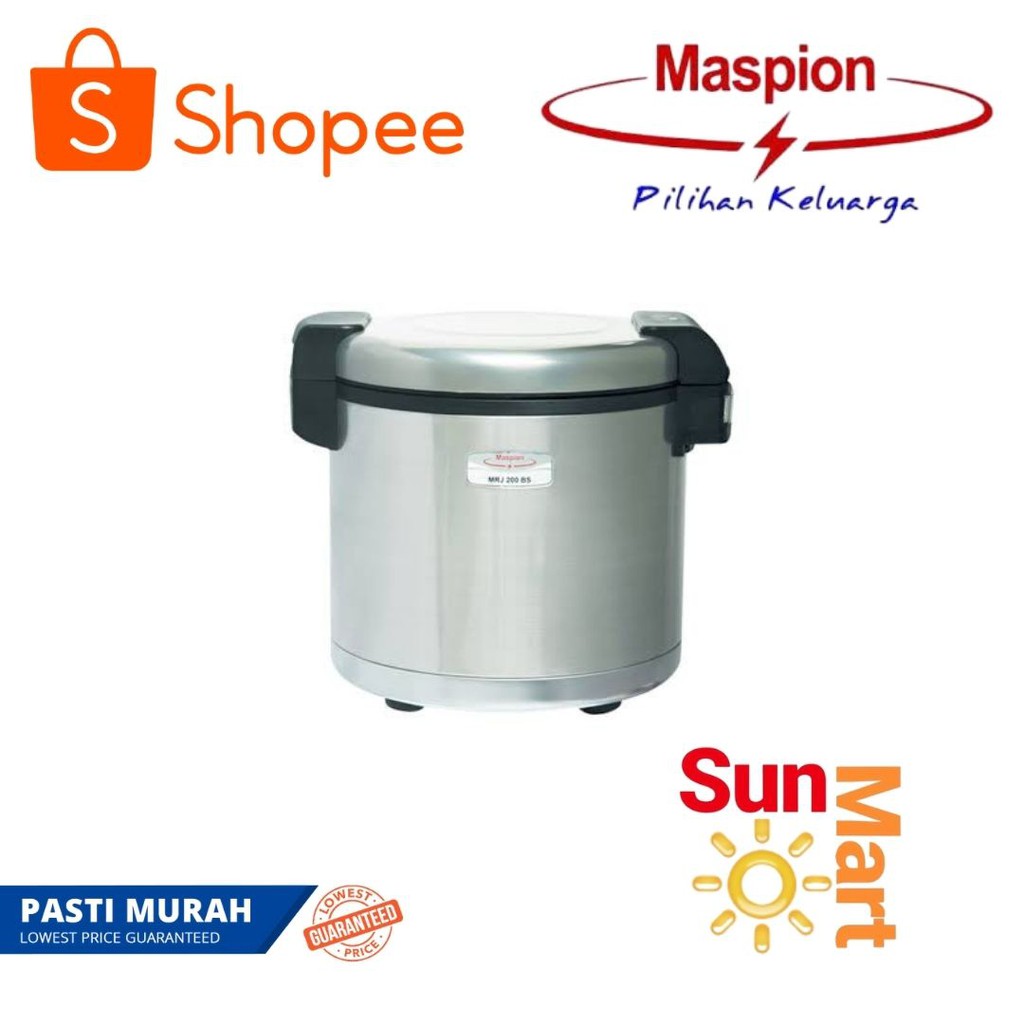 BIG SALE!! Magic Jar/ pemanas nasi Maspion 20 liter MRJ 200 BS