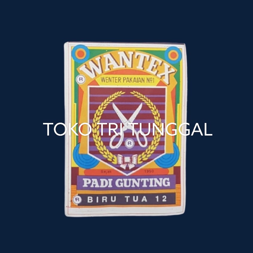 

WANTEX BIRU TUA Wenter Padi Gunting Pewarna Tie Dye Baju Sumbo Sumba Kain Cotton Satuan Ecer Jumputan Ikat Art Celup Wentek Wanter Serbuk Coloring Jumput Iket Crafting Crafting Kerajinan Jean Jeans Sepatu Jaket Sweater Bahan Seni Malang Tri Tunggal