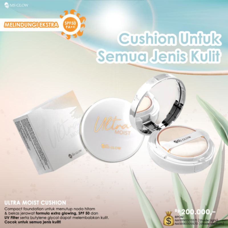 Ultra moist cushion
