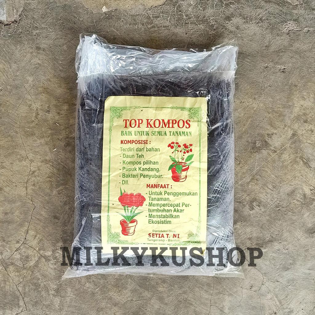 PUPUK TOP KOMPOS KEMASAN PABRIK ORGANIK VIA CARGO | Shopee Indonesia