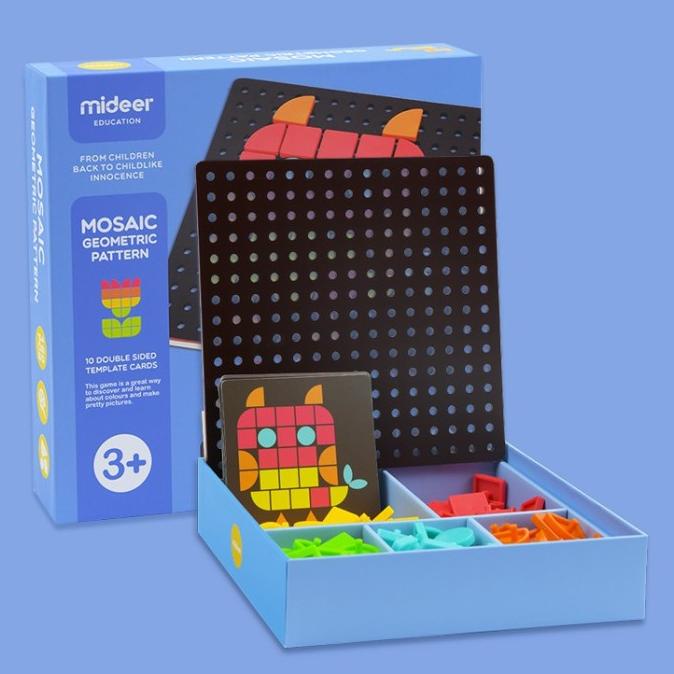 [COD] Mideer Mainan anak / Mosaic Pattern Game / MIdeer Mosaic Pattren Game TERUJI Kode 661