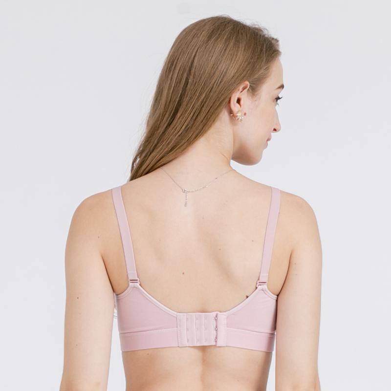 [PROMO] Mooimom Pink Front Closure Maternity &amp; Nursing Bra Ibu Hamil &amp; Menyusui B03303D