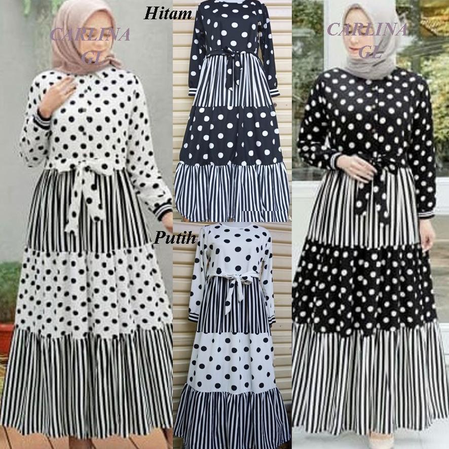 Gamis Hyget Super Onde Salur Carlina